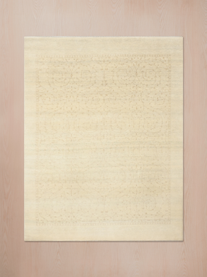 Elvar Hand-Knotted Wool Rug - Beige