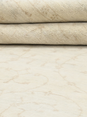 Elvar Hand-Knotted Wool Rug - Beige