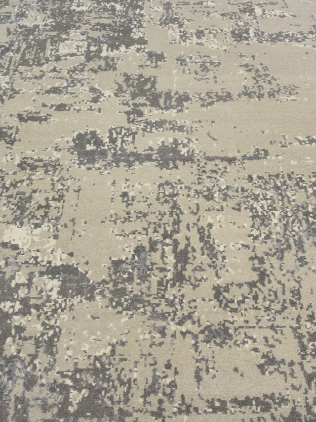 Sorvane Hand-Knotted Bamboo Silk Blend Rug - Khaki