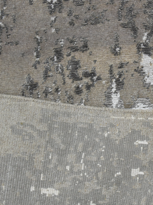 Selwyn Hand-knotted Wool & Bamboo Silk Rug - Brown