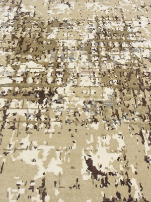 Avra Hand-knotted Wool & Bamboo Silk Rug - Beige