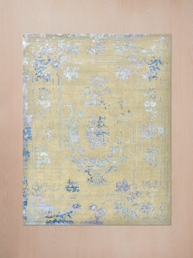 Varen Hand-knotted Wool & Bamboo Silk Rug