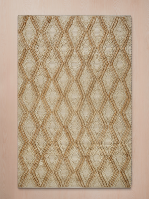 Koro Hand-woven Jute Rug - Natural