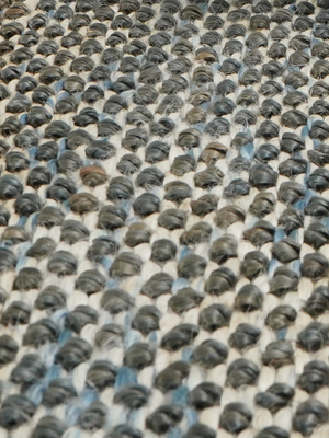 Selu Hand-woven Jute Rug - Blue