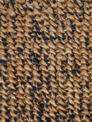 Baya Hand-woven Jute Rug - Blue