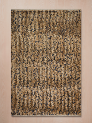 Baya Hand-woven Jute Rug - Blue