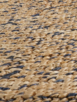 Baya Hand-woven Jute Rug - Blue