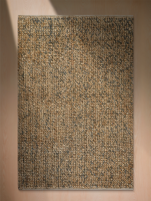 Dori Hand-woven Jute Rug - Grey