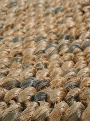 Dori Hand-woven Jute Rug - Grey