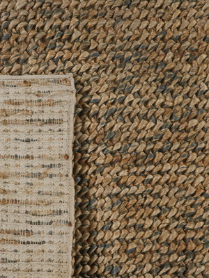 Dori Hand-woven Jute Rug - Grey