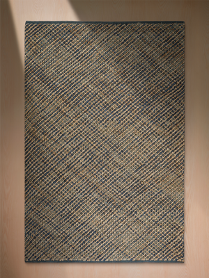 Orka Hand-woven Jute Rug - Blue