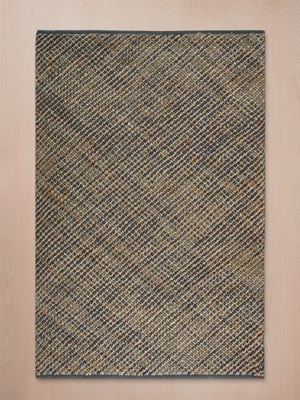 Orka Hand-woven Jute Rug - Blue