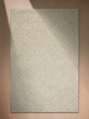 Cayo Hand-woven Jute Rug - Ivory