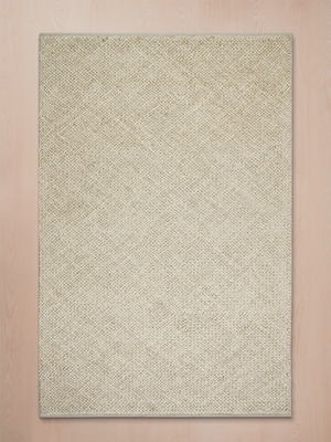 Cayo Hand-woven Jute Rug - Ivory