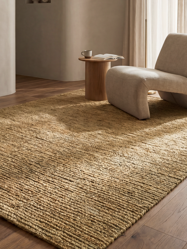Rova Soumak Weave Hand-knotted Jute Rug