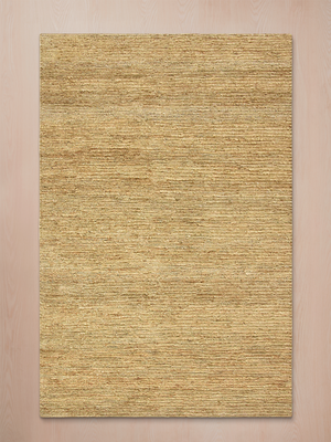 Rova Soumak Weave Hand-knotted Jute Rug - Natural