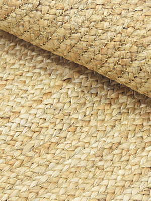 Tali Hand-woven Round Jute Rug - Natural