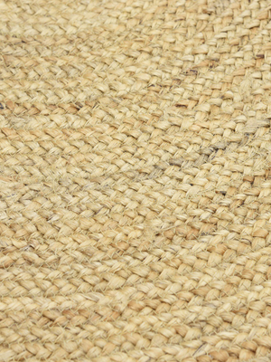 Tali Hand-woven Round Jute Rug - Natural