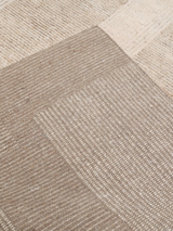 Mavi Hand-knotted Wool Rug - Beige