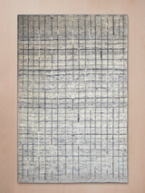 Nilo Hand-knotted Wool Rug - Grey