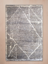 Tavar Hand-knotted Wool Rug - Brown Melange