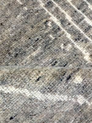 Tavar Hand-knotted Wool Abstract Rug - Brown Melange