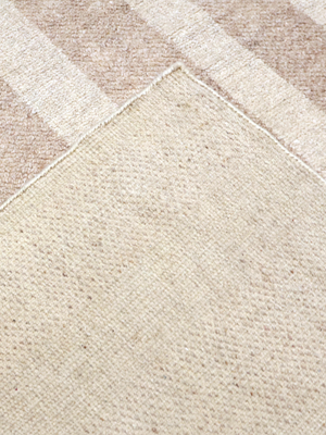 Sefra Hand-knotted Wool Abstract Rug - Beige