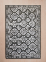 Cyrus Hand-knotted Wool & Silk Rug - Grey