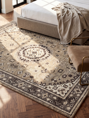 Dara Hand-knotted Wool Persian Rug - Beige