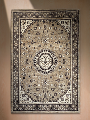 Dara Hand-knotted Wool Persian Rug - Beige