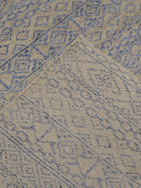 Liwan Hand-knotted Wool & Silk Rug - Beige