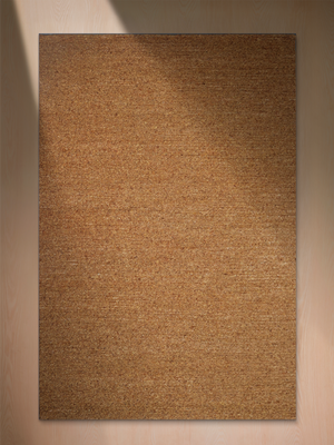 Calder Hand-knotted Wool Rug - Rust