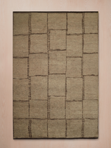 Rovan Hand-knotted Wool Rug - Brown Melange