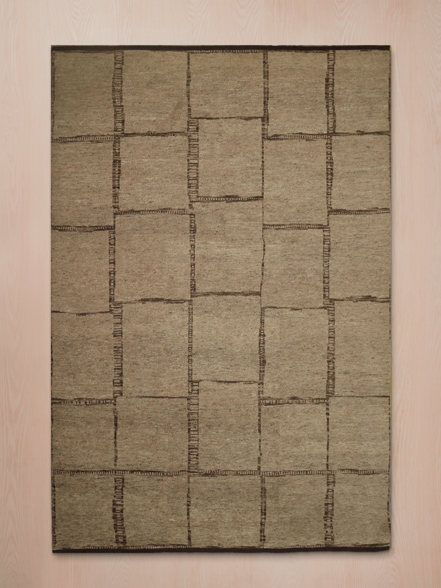Rovan Hand-knotted Wool Rug - Brown Melange