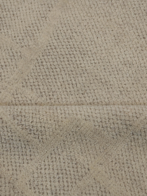 Olen Hand-knotted Wool Abstract Rug - Grey