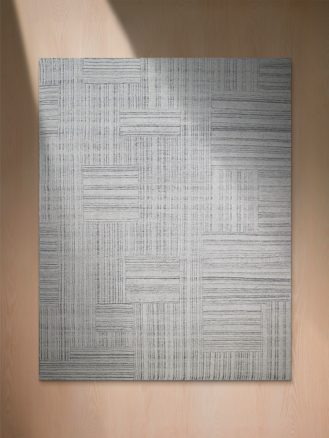 Iskar Hand-knotted Wool Rug - Grey