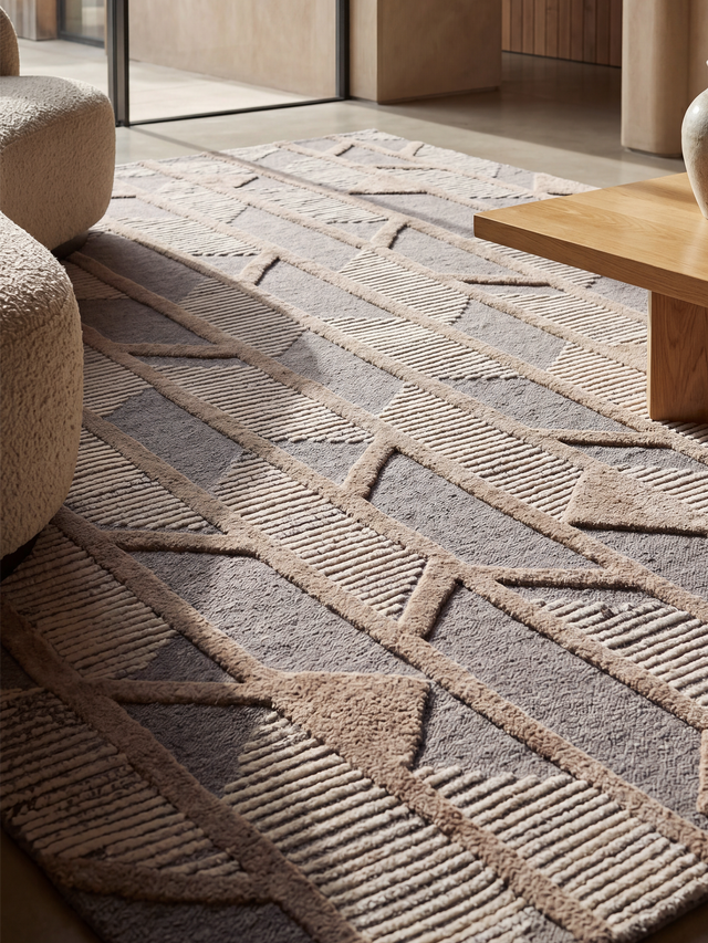 Oban Hand-knotted Wool Rug - Multi