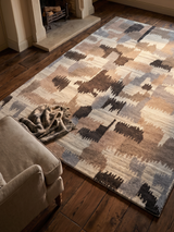 Aldis Hand-knotted Wool Rug - Beige