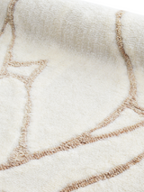 Maren Wool Shaggy Washable Rug - Ivory