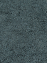 Lune Wool Shaggy Washable Rug - Blue