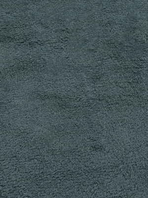 Lune Wool Shaggy Washable Abstract Rug - Blue