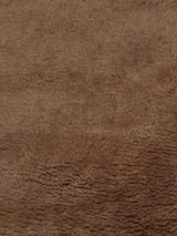 Taiba Wool Shaggy Washable Rug - Brown