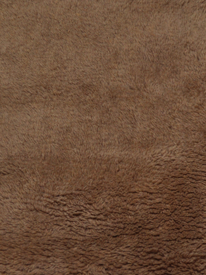Taiba Wool Shaggy Washable Abstract Rug - Brown