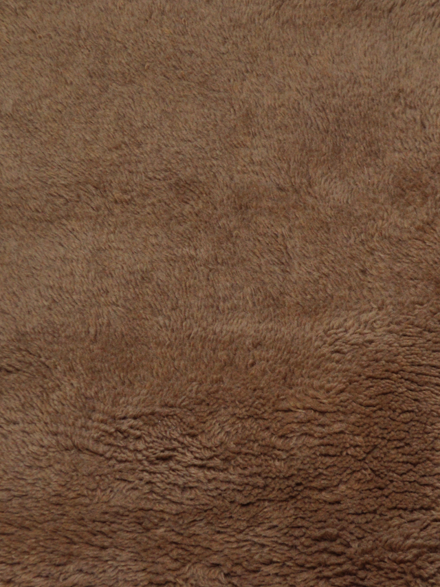 Taiba Wool Shaggy Washable Rug - Brown