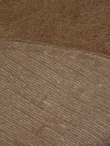 Taiba Wool Shaggy Washable Rug - Brown