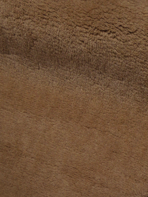 Taiba Wool Shaggy Washable Abstract Rug - Brown