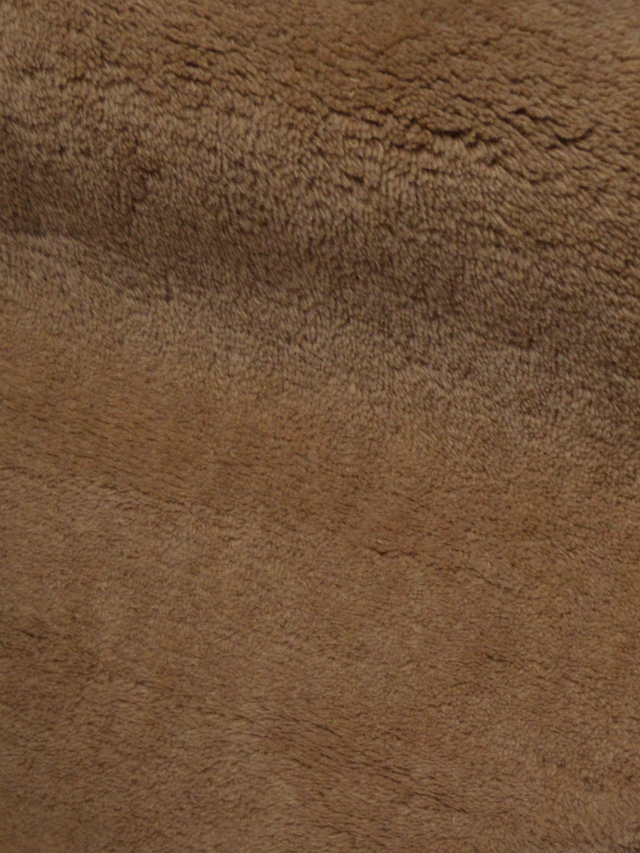 Taiba Wool Shaggy Washable Rug - Brown