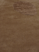 Taiba Wool Shaggy Washable Rug - Brown