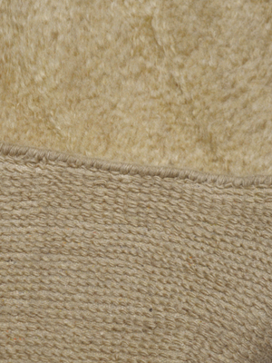 Sharon Wool Shaggy Washable Rug - Beige