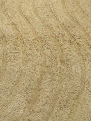 Sharon Wool Shaggy Washable Rug - Beige